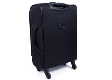 Travelling 4 wheel trolley luggage case with standard zipper lock to sideway OEM