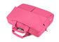 Pink 12’’ Nylon Shoulder Stylish Ladies Laptop Carry Bags Briefcase for Notebook iPad